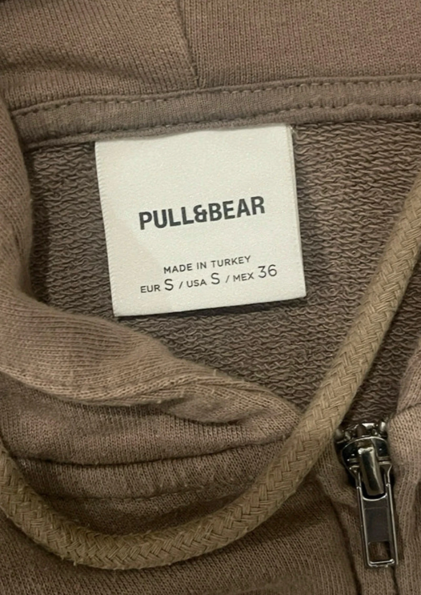Oversized Hoodie Brown "Natural Pleasure" – Like New – photo 4